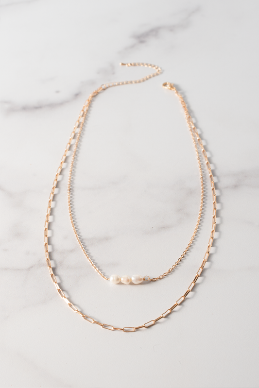 You're a Pearl Necklace | Gold