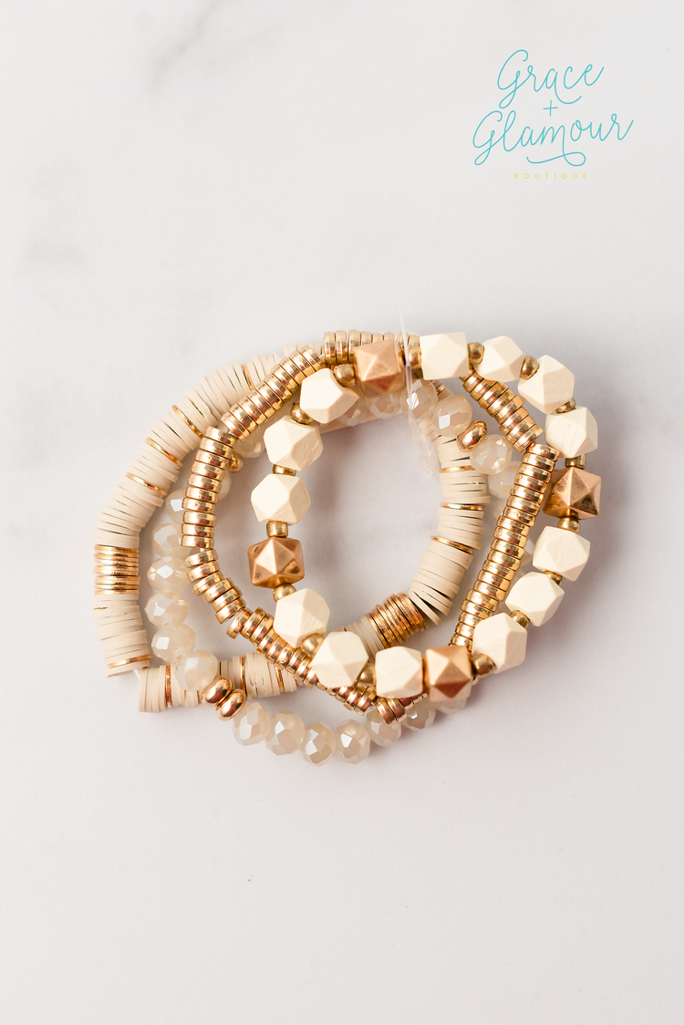 Bad Habit Bracelets | Ivory