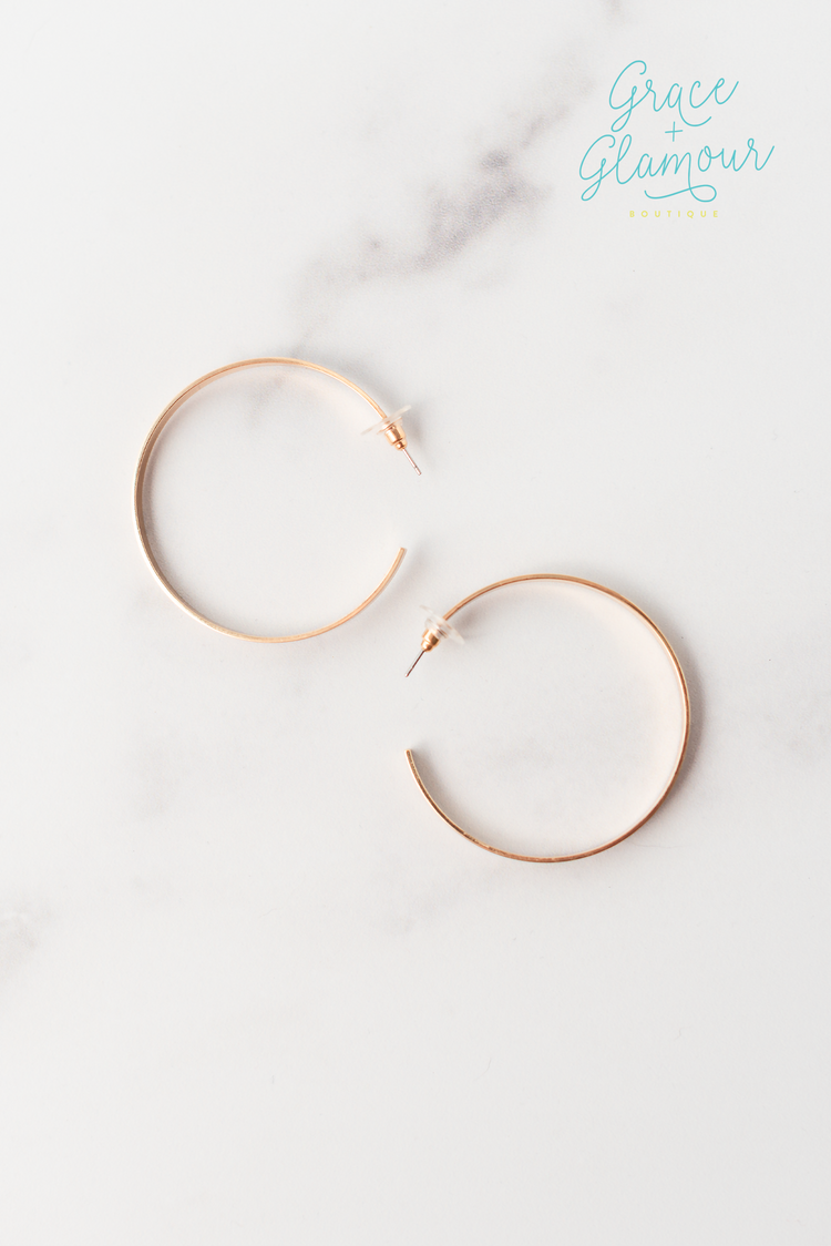 Hoops for Days Earrings | Gold